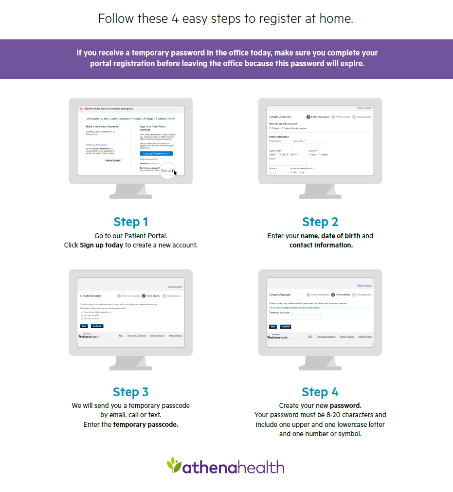 Patient Portal Steps Patient Portal Steps